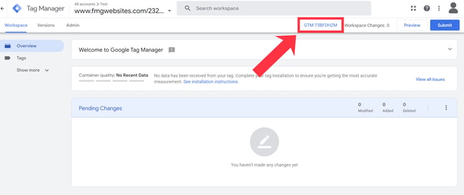 GoogleTagManagerID
