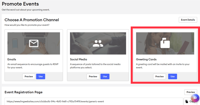 GreetingCardsforEvent