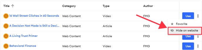 HideOnWebsiteWebContent