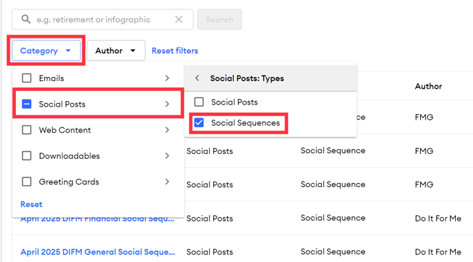SocialSequenceCategory