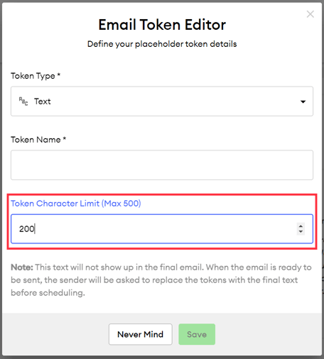 TokenLimits